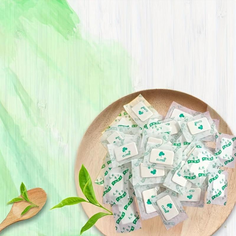 50pcs Deodorant Tablets Long-lasting Freshener Solid Air Cleaner Sneakers