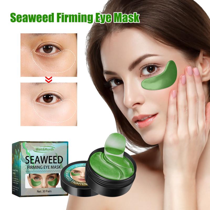 60pcs Seaweed Firming Eye Mask Lifting Moisturizing Hydrating Care