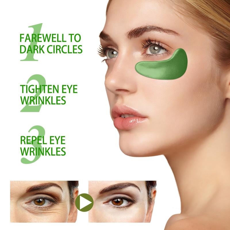 60pcs Seaweed Firming Eye Mask Lifting Moisturizing Hydrating Care