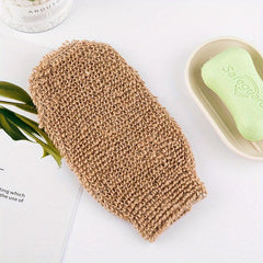 Double Sided Exfoliating Shower Gloves for Spa Massage - Bath Mitt Washcloth