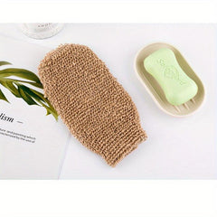 Double Sided Exfoliating Shower Gloves for Spa Massage - Bath Mitt Washcloth