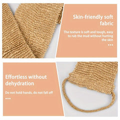 Exfoliating Glove and Washcloth Set for Body Scrubbing