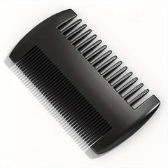 2pcs Beard Comb Double Sided Wooden Hair Comb Styling Beard Portable