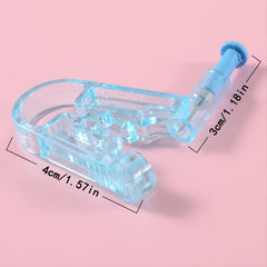 3pcs Set Ear Piercing Gun Steel Ball Stud Earring Set