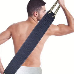 Double Side Bath Towel with Pull Back Strip