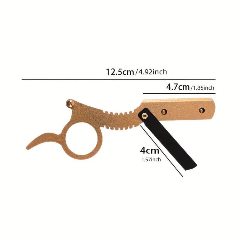 Barber Razor Haircut Beard Eyebrow Shaving Tool - Manual Depilation Razor