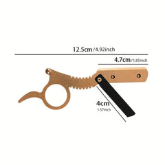 Barber Razor Haircut Beard Eyebrow Shaving Tool - Manual Depilation Razor