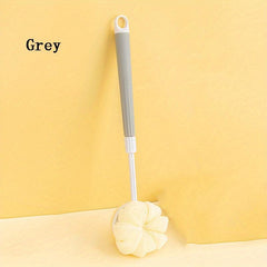 Adjustable Handle Shower Sponge Back Scrubber for Exfoliating Bath Body Brush