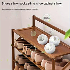 6pcs Shoe Deodorant Balls Long-lasting Freshener