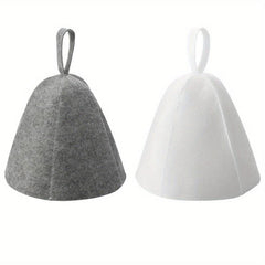 Anti Heat Sauna Hat Thicken Wool Felt Shower Cap Quickly Drying Towel Hats