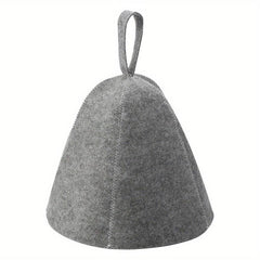 Anti Heat Sauna Hat Thicken Wool Felt Shower Cap Quickly Drying Towel Hats