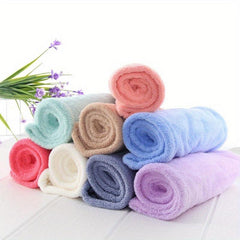 Coral Fleece Hair Towel Wrap for Women - Microfiber Absorbent Hair Turban