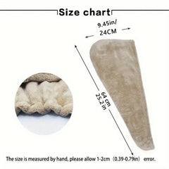 Coral Fleece Hair Towel Wrap for Women - Microfiber Absorbent Hair Turban