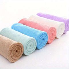 Coral Fleece Hair Towel Wrap for Women - Microfiber Absorbent Hair Turban