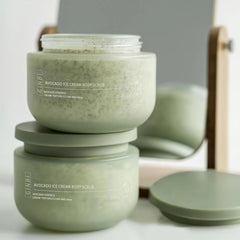 Avocado Ice Cream Body Scrub for Silky Smooth Skin
