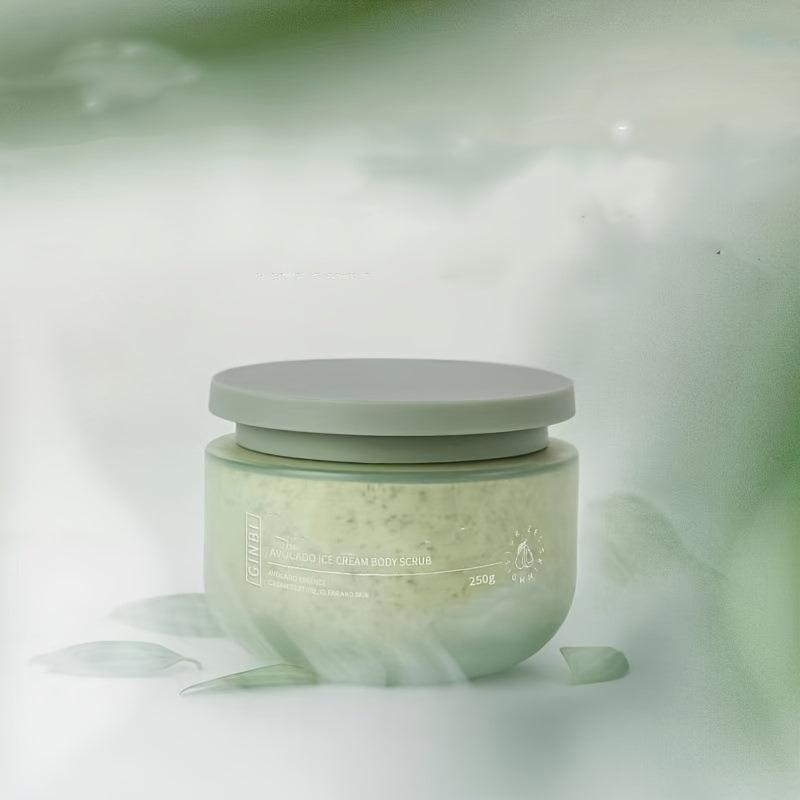 Avocado Ice Cream Body Scrub for Silky Smooth Skin