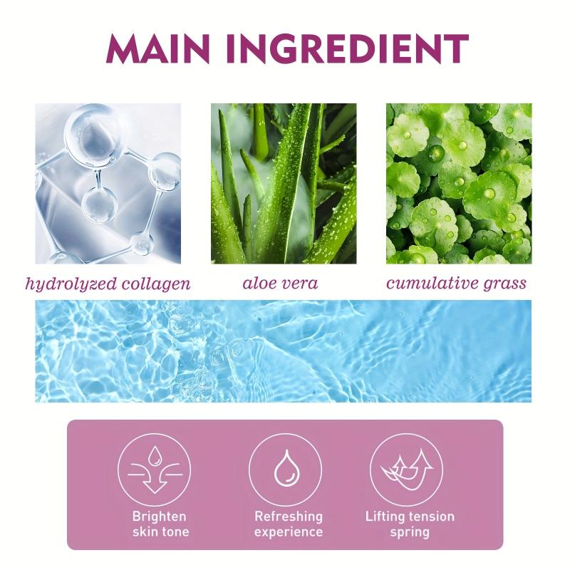 Hydrolyzed Collagen Firming Neck Cream Moisturize Anti-Aging Natural Bleaching