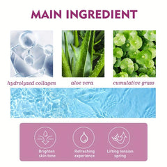Hydrolyzed Collagen Firming Neck Cream Moisturize Anti-Aging Natural Bleaching