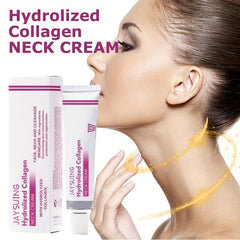 Hydrolyzed Collagen Firming Neck Cream Moisturize Anti-Aging Natural Bleaching