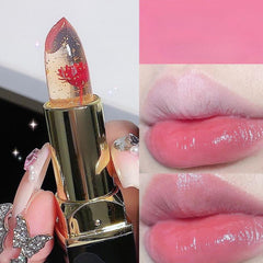 Color-Changing Flower Lipstick Moisturizing Lip Balm