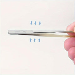 Stainless Steel Eyebrow Twizzers For Grafting False Eyelashes