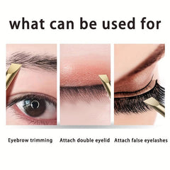 Stainless Steel Eyebrow Twizzers For Grafting False Eyelashes