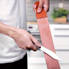Double Layer PU Leather Canvas Razor Strop Polishing Strap