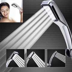 Shower Nozzle Head Water Saving Flow Control Pressurized Showerhead