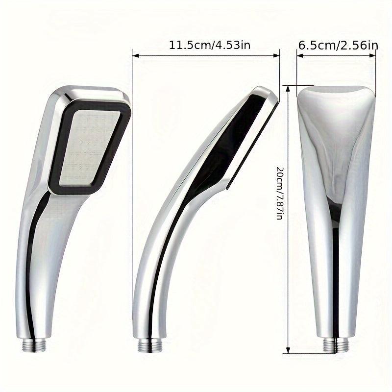 Shower Nozzle Head Water Saving Flow Control Pressurized Showerhead