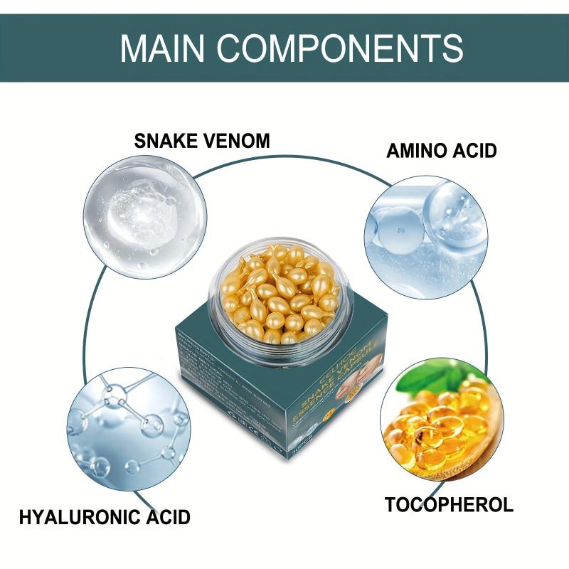 30pcs Moisturizing Essence Capsules for Instantly Brighter Skin