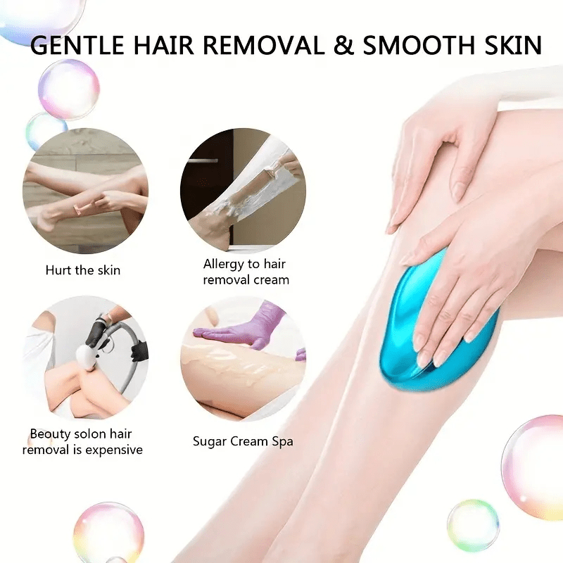 Nano Hair Removal Crystal Hair Remover - Painless Exfoliation Tool