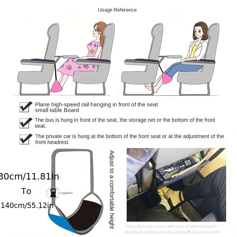 Inflatable Foot Cushion for Long Distance Travel