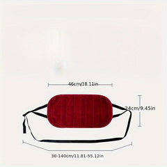 Inflatable Foot Cushion for Long Distance Travel