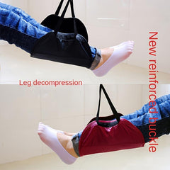 Inflatable Foot Cushion for Long Distance Travel