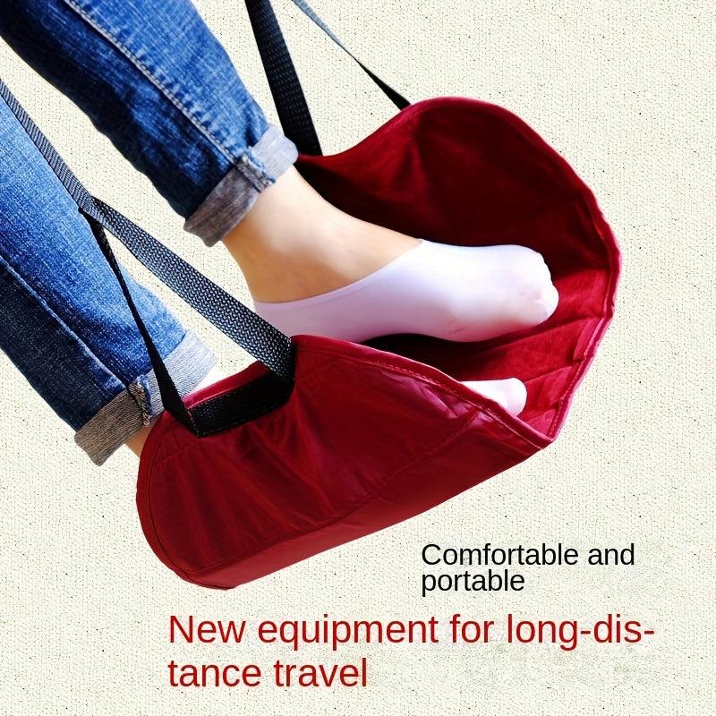 Inflatable Foot Cushion for Long Distance Travel