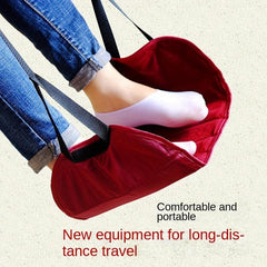 Inflatable Foot Cushion for Long Distance Travel