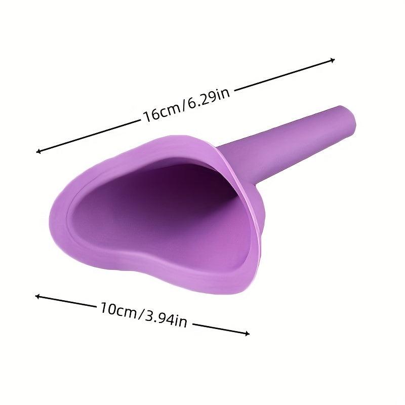 Portable Female Urinal Reusable Funnel Stand & Pee Cup