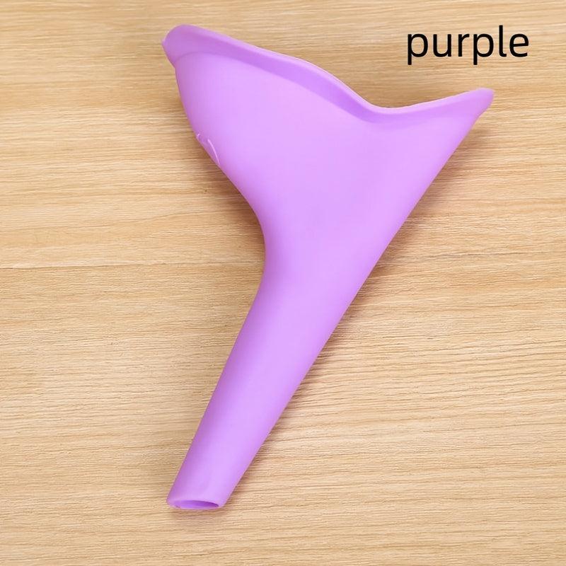 Portable Female Urinal Reusable Funnel Stand & Pee Cup