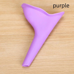 Portable Female Urinal Reusable Funnel Stand & Pee Cup