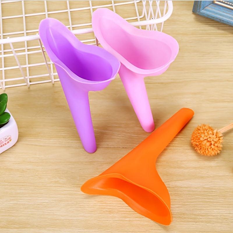 Portable Female Urinal Reusable Funnel Stand & Pee Cup