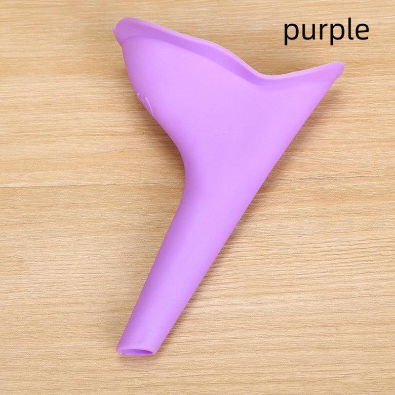 Portable Female Urinal Reusable Funnel Stand & Pee Cup