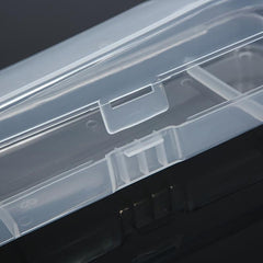 1pc Transparent Razor Storage Box Travel Portable Container