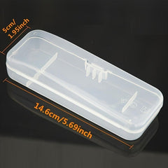 1pc Transparent Razor Storage Box Travel Portable Container