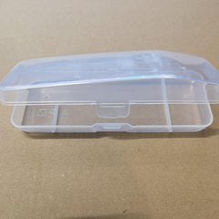 1pc Transparent Razor Storage Box Travel Portable Container