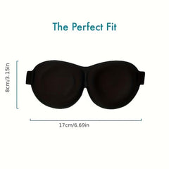 Funny 3D Silk Sleep Mask Eyes Open