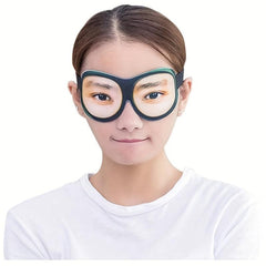 Funny 3D Silk Sleep Mask Eyes Open