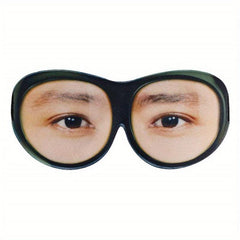 Funny 3D Silk Sleep Mask Eyes Open