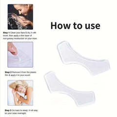 2pcs Reusable Lip Patch Silicone Transparent Stickers Safe Facial Care Tools