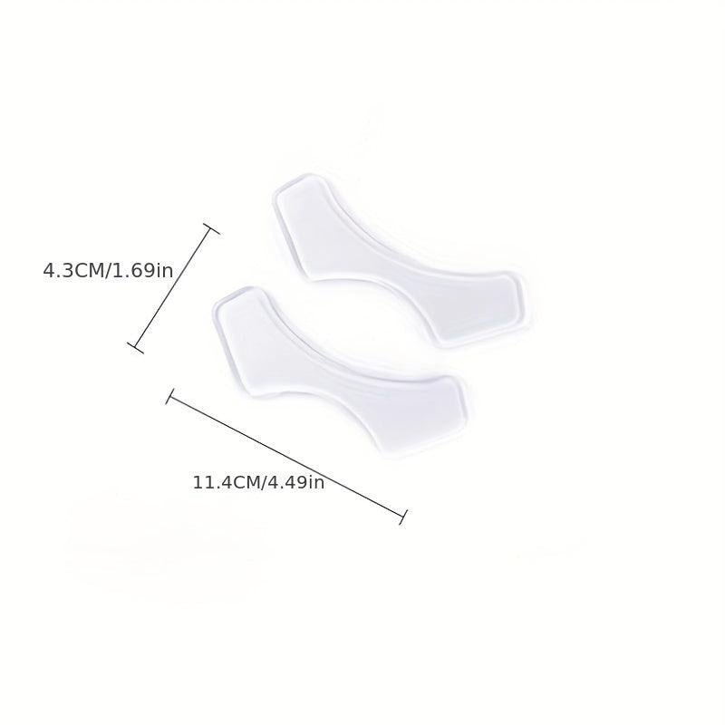 2pcs Reusable Lip Patch Silicone Transparent Stickers Safe Facial Care Tools