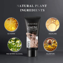 2pcs Men Hair Removal Cream Painless Hair Remover For Men